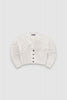 ACAI FITTED CARDI | ORGANIC WHITE