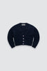 ACAI FITTED CARDI | NAVY