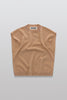 LUCCA CREW NECK TANK | CAMEL
