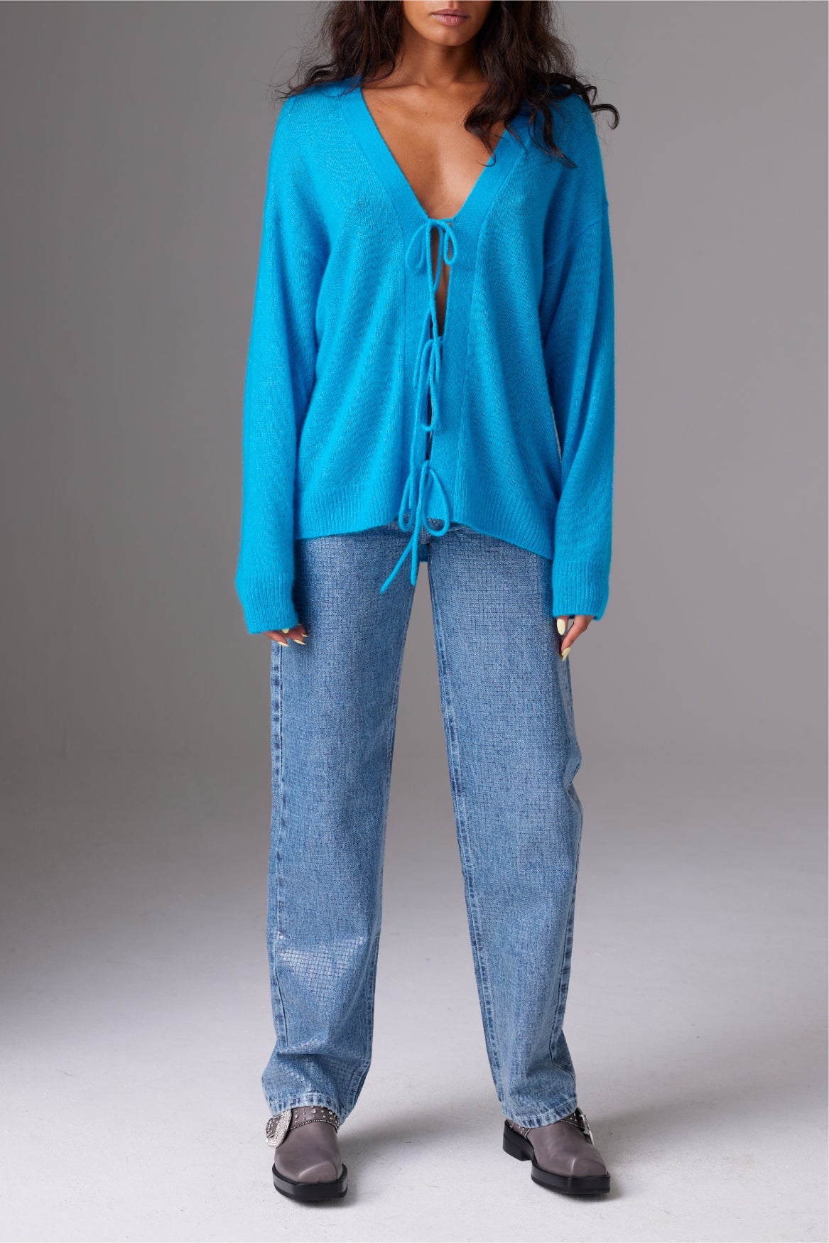 AMARA LUZTIE FRONT CARDI