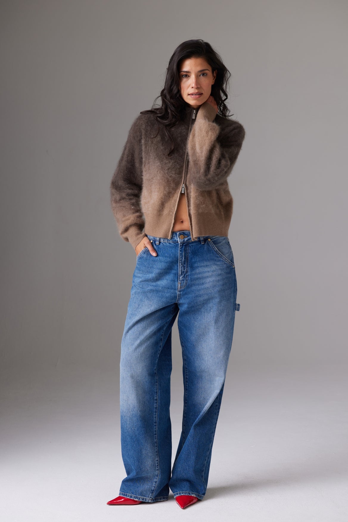 BRUSHED DIP TOTO JACKET 