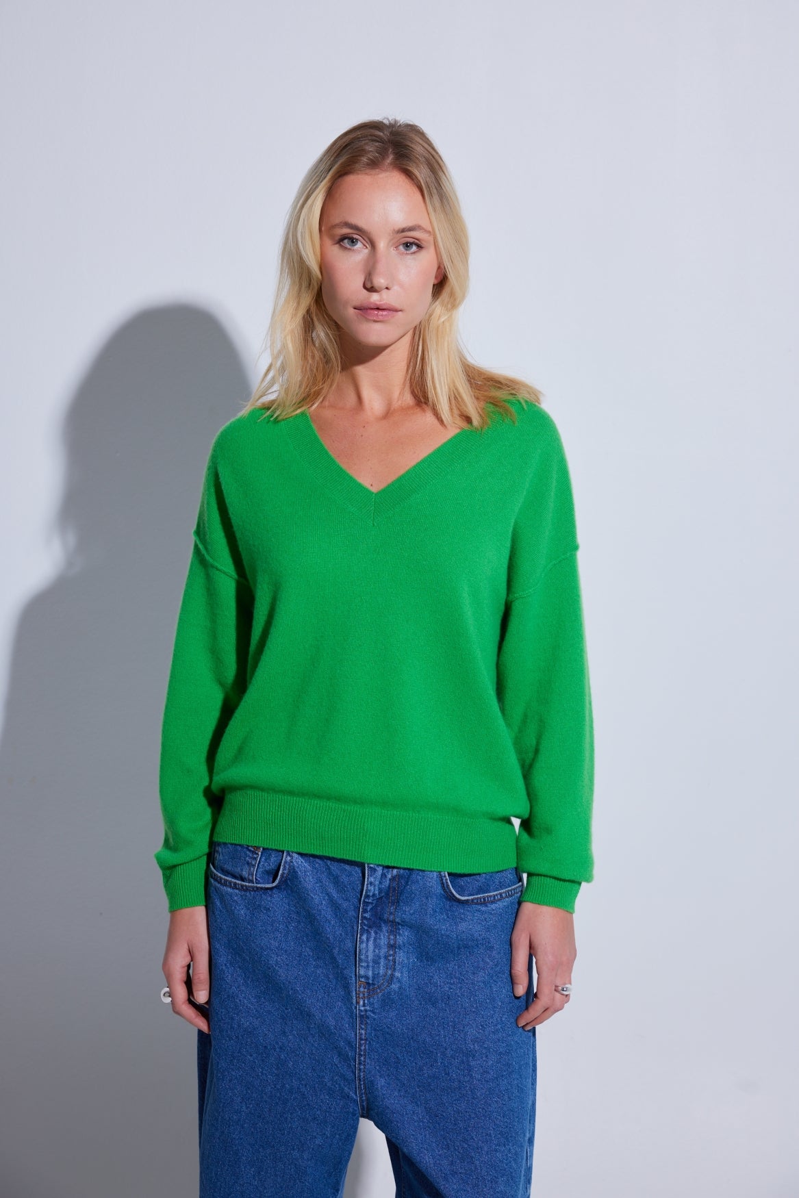 AZUL V NECK 