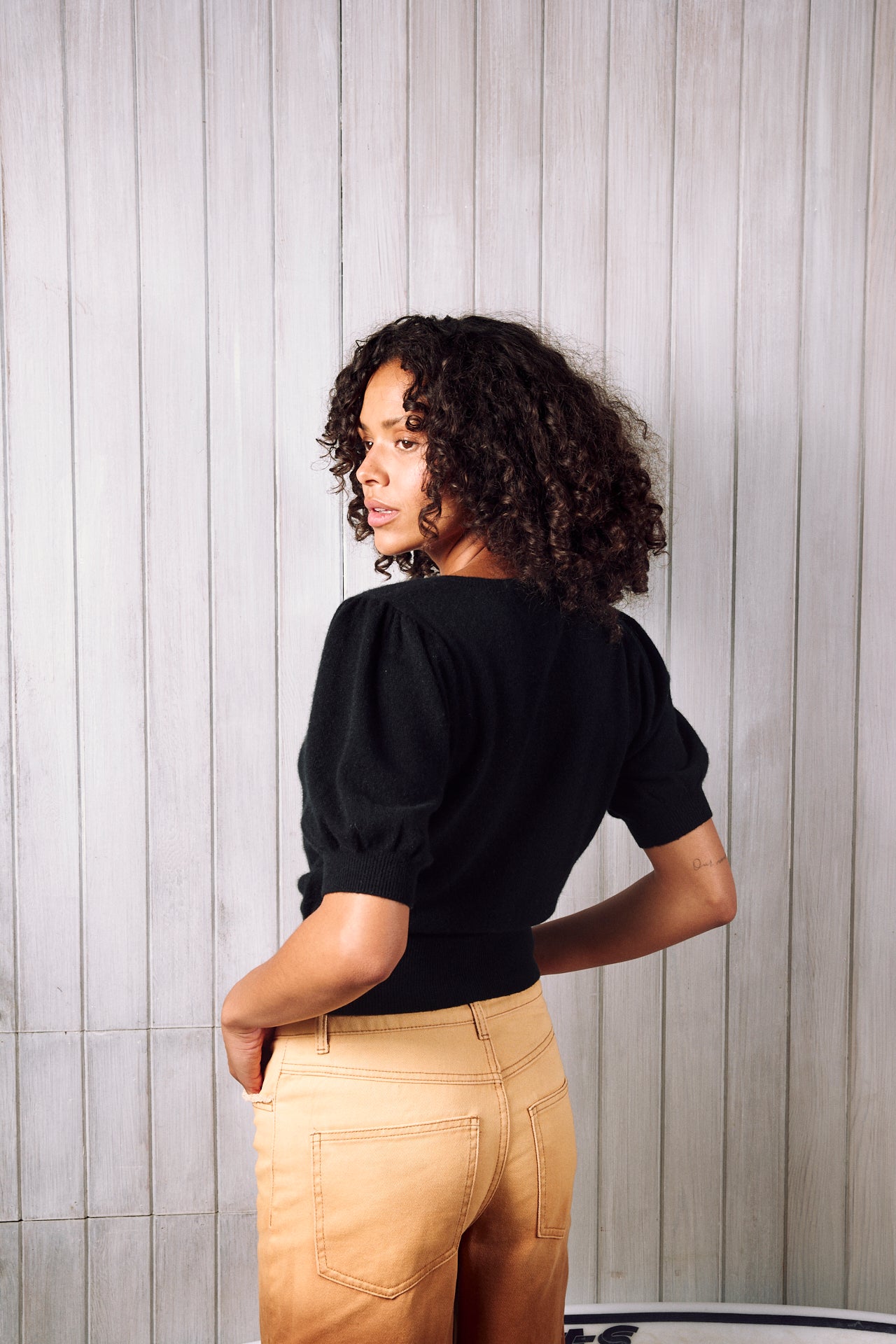 BAJA BLISS PUFF BUTTON TOP 