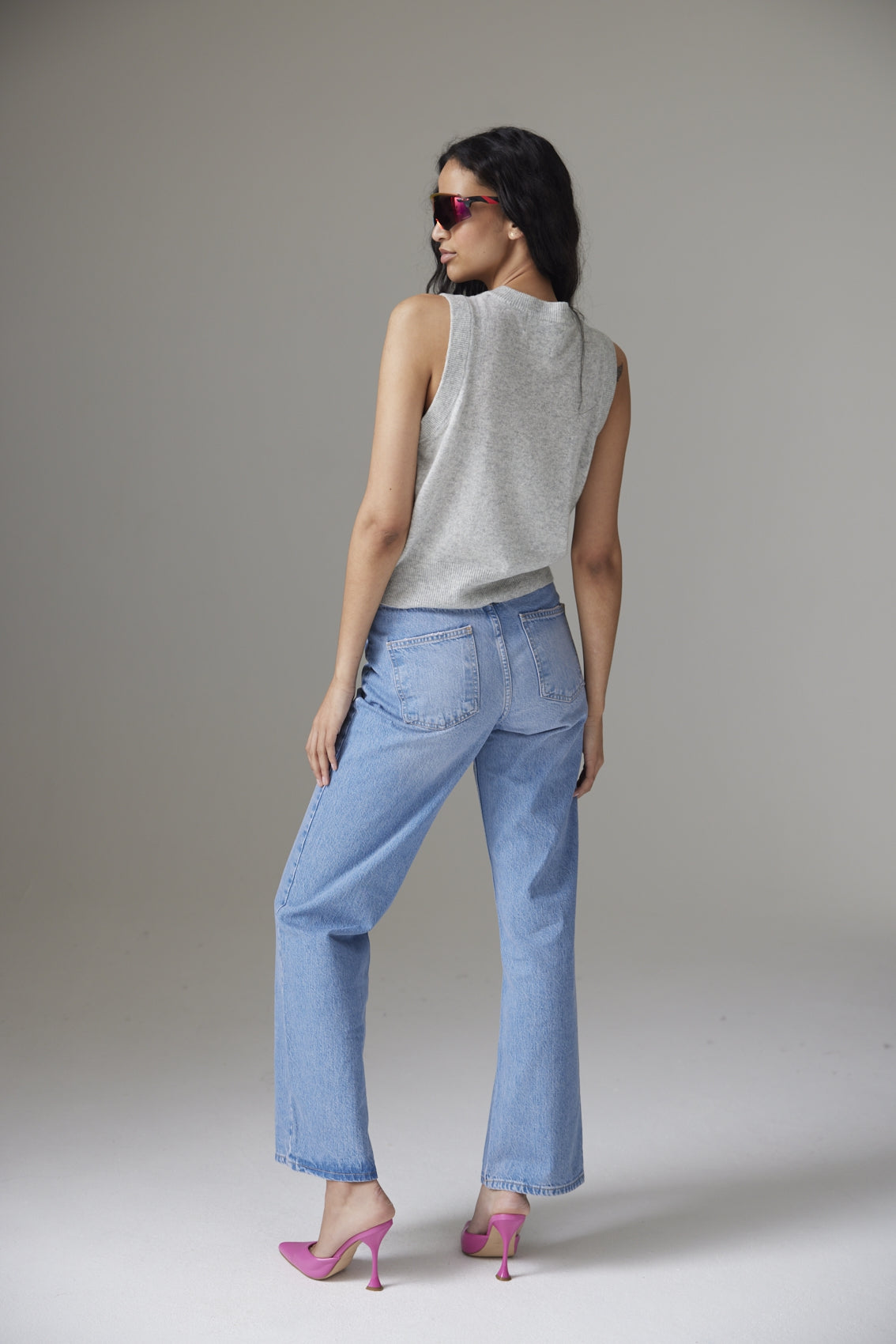 STEVIE BUTTON-UP TANK 