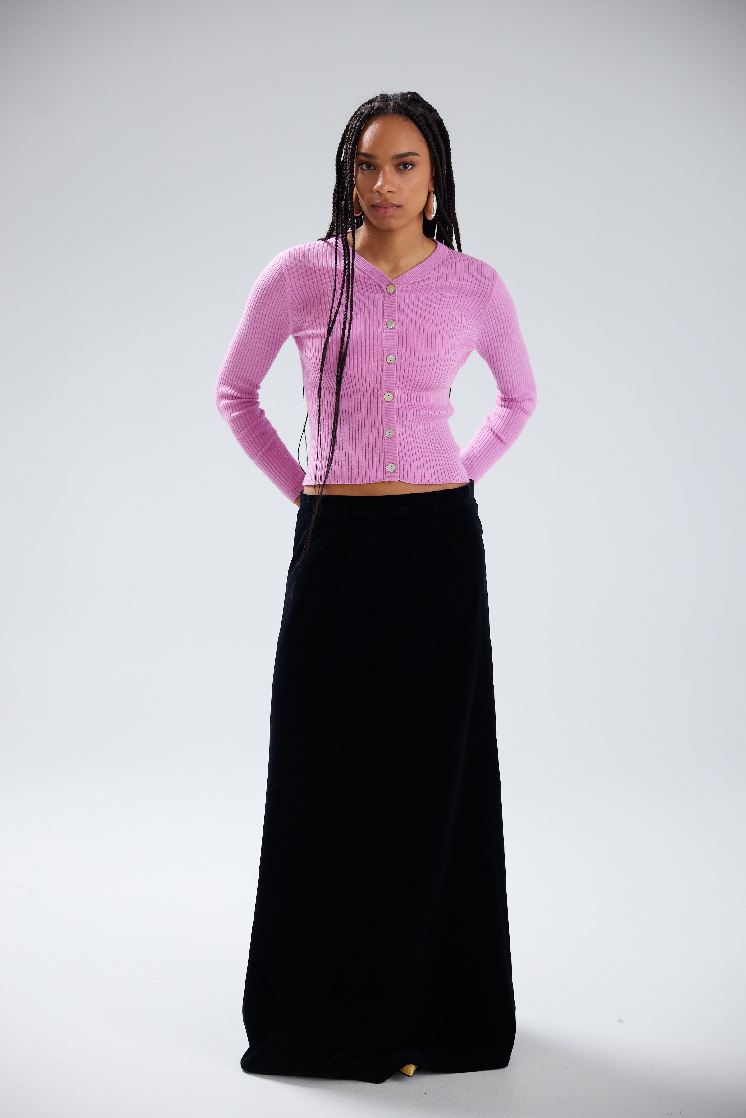 CSC HOLAND HIGH NECK CARDI 