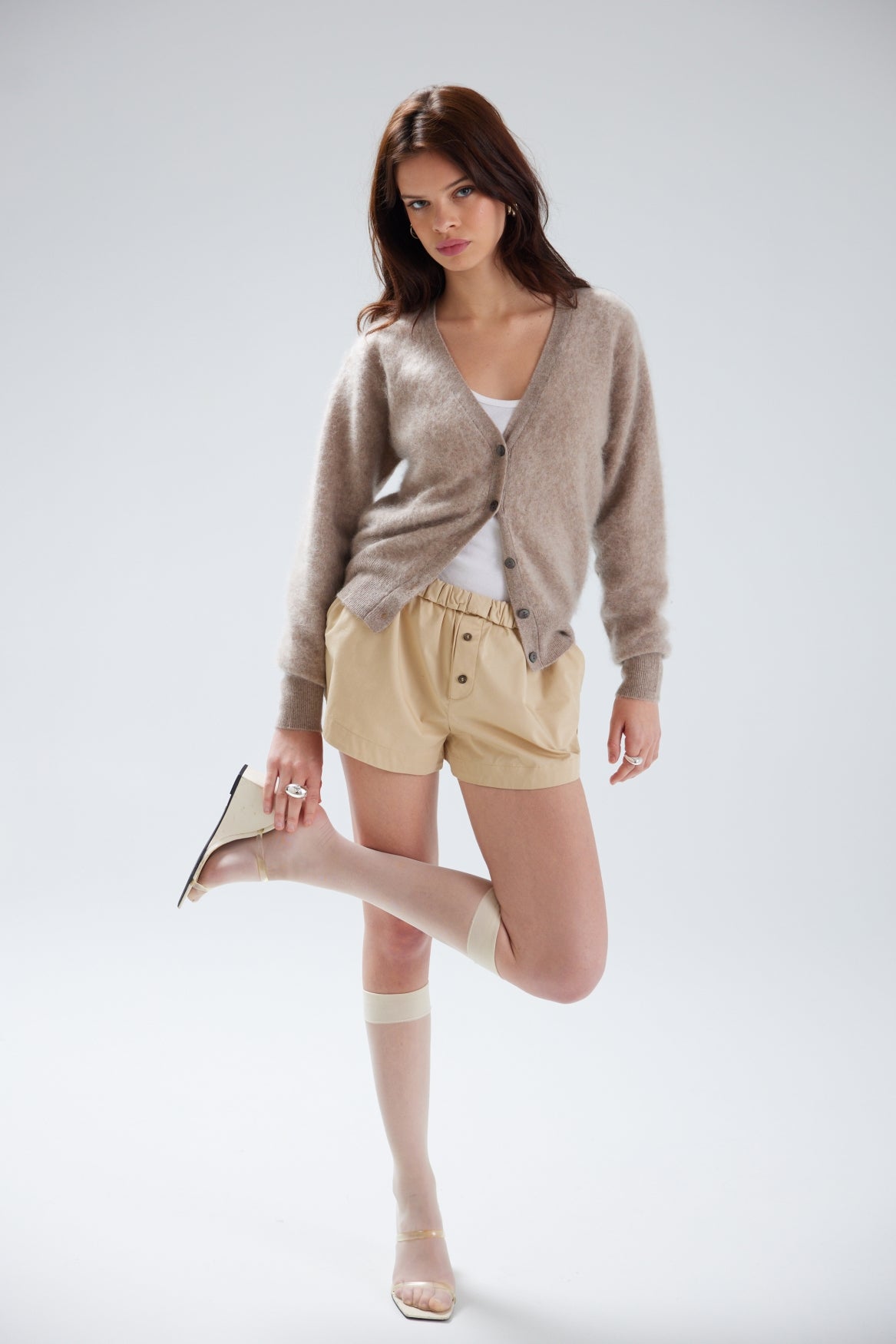 BRUSHED VIENNA CARDI 