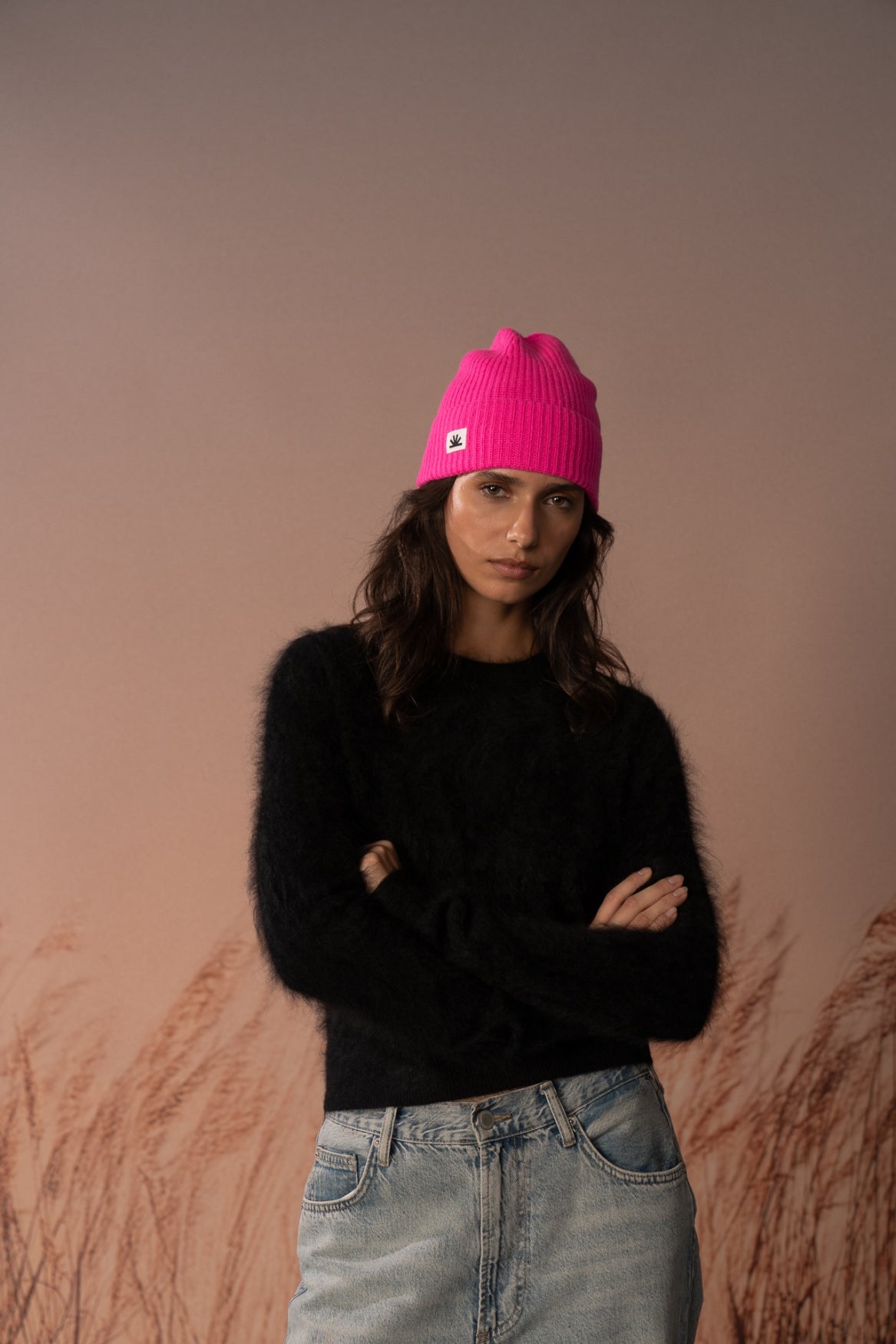 MAYA RIBBED BEANIE 