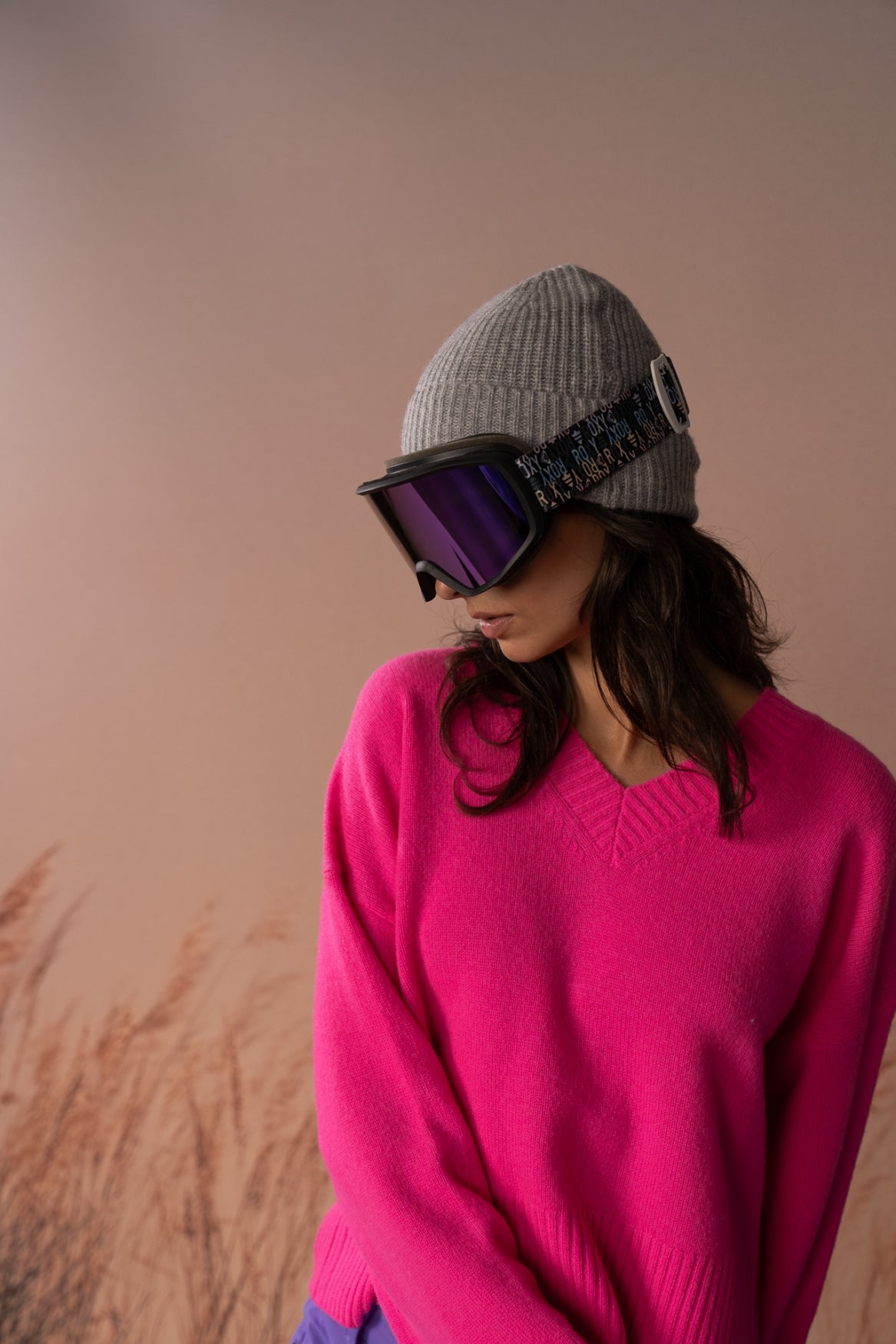 MAYA RIBBED BEANIE 