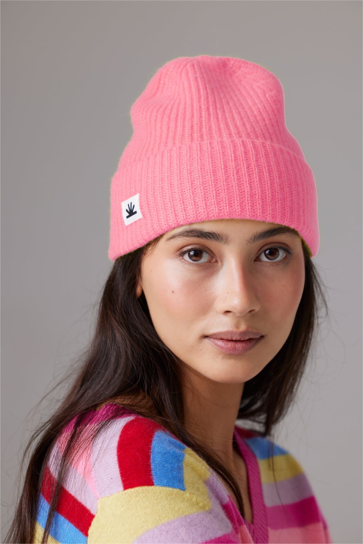 MAYA RIBBED BEANIE 